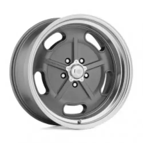 American racing VN511 SALT FLAT MAG GRAY W/ DIAMOND CUT LIP 5x127 20R 9.5 78.1 BNK