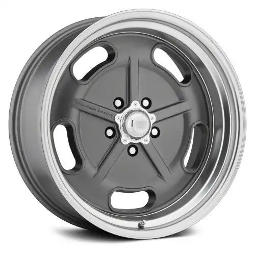 American racing VN511 SALT FLAT MAG GRAY W/ DIAMOND CUT LIP 5x114.3 17R 7 72.56 BNK