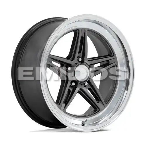 American racing VN514 GROOVE ANTHRACITE W/ DIAMOND CUT LIP 5x120.65 20R 10 72.6 -20