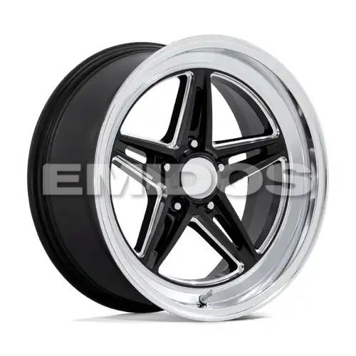 American racing VN514 GROOVE GLOSS BLACK W/ DIAMOND CUT LIP 5x127 20R 8.5 78.1 6