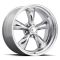 American racing VN515 TORQ THRUST II 1 PC POLISHED 5x120.65 15R 6 83.06 -6