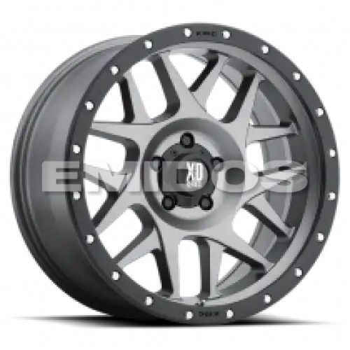 XD Series XD127 BULLY MATTE GRAY W/ BLACK RING 6x135 20R 9 87.1 18