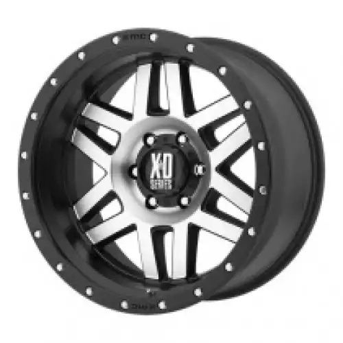 XD Series XD128 MACHETE MACHINED FACE W/ BLACK RING 5x127 20R 10 78.1 -24