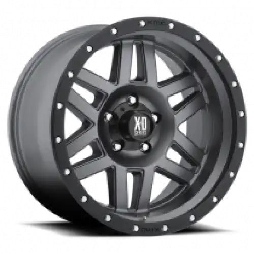 XD Series XD128 MACHETE MATTE GRAY W/ BLACK RING 6x135 20R 9 87.1 BNK