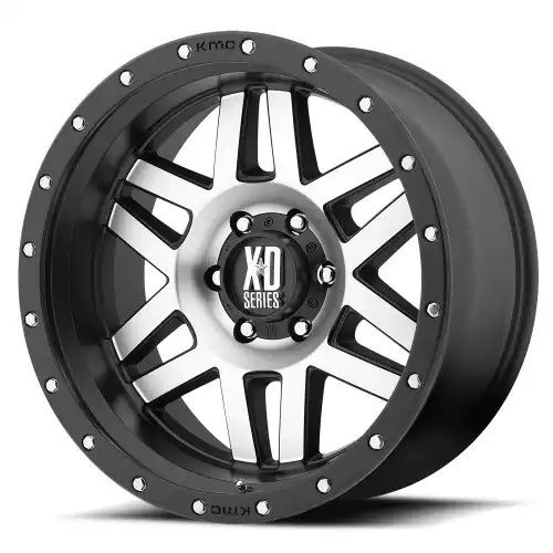 XD Series XD128 MACHETE MACHINED FACE W/ BLACK RING 6x135 20R 9 87.1 BNK