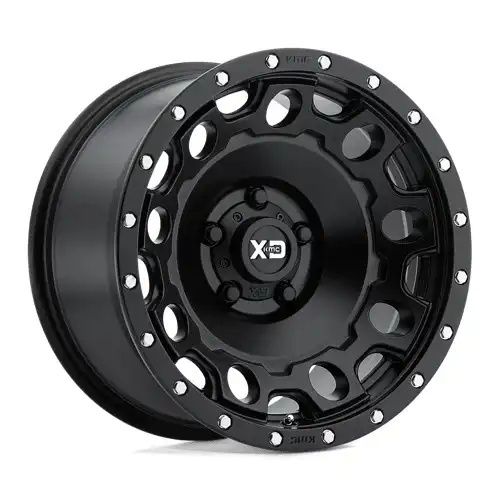 XD Series XD129 HOLESHOT SATIN BLACK 5x120 17R 8.5 72.56 34