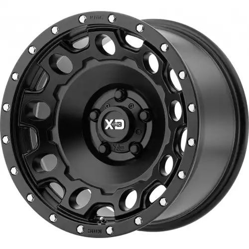 XD Series XD129 HOLESHOT SATIN BLACK 6x135 17R 8.5 87.1 34