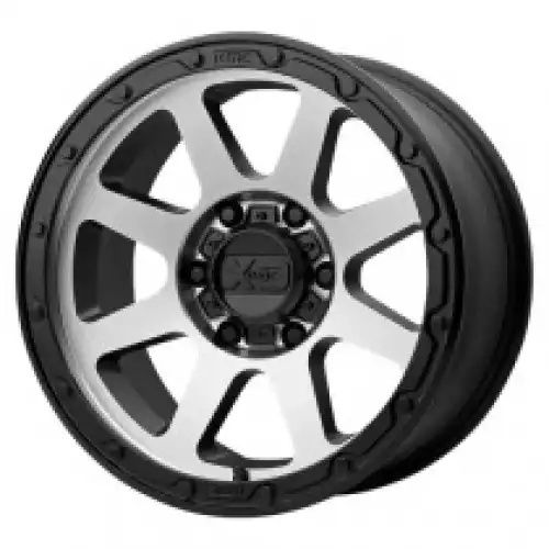 XD Series XD134 ADDICT 2 MATTE BLACK MACHINED 6x135 17R 8.5 87.1 BNK