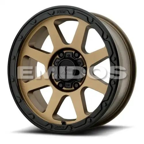 XD Series XD134 ADDICT 2 MATTE BRONZE W/ MATTE BLACK LIP 6x135 17R 9 87.1 18