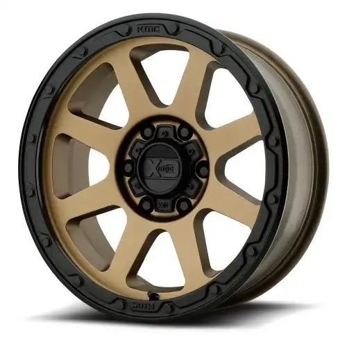 XD Series XD134 ADDICT 2 MATTE BRONZE W/ MATTE BLACK LIP 8x165.1 17R 9 125.1 18