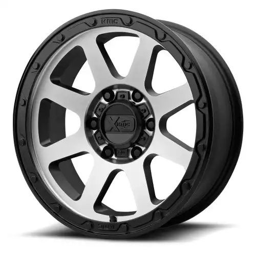 XD Series XD134 ADDICT 2 MATTE BLACK MACHINED 6x120 18R 8.5 66.9 BNK