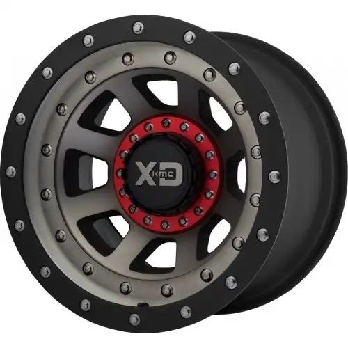 XD Series XD137 FMJ SATIN BLACK W/ DARK TINT 8x165.1 16R 8 125.1 -6