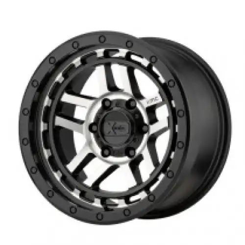 XD Series XD140 RECON SATIN BLACK MACHINED 6x139.7 18R 8.5 106.1 18