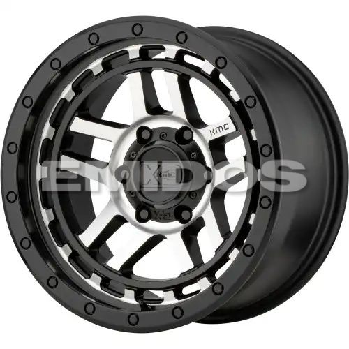 XD Series XD140 RECON SATIN BLACK MACHINED 6x120 18R 8.5 66.9 18