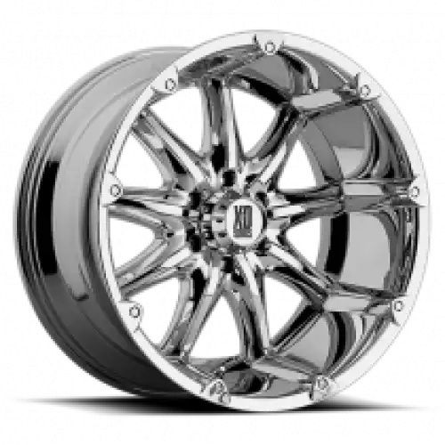 XD Series XD779 BADLANDS CHROME 8x165.1 18R 9 125.1 18