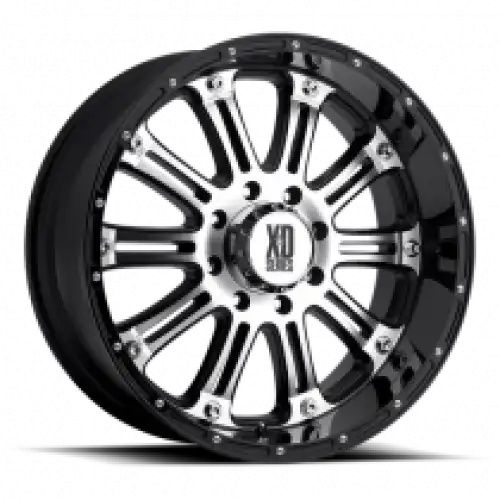 XD Series XD795 HOSS GLOSS BLACK MACHINED 8x170 20R 9 125.1 -12