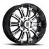 XD Series XD795 HOSS GLOSS BLACK MACHINED 5x127 17R 9 78.1 18