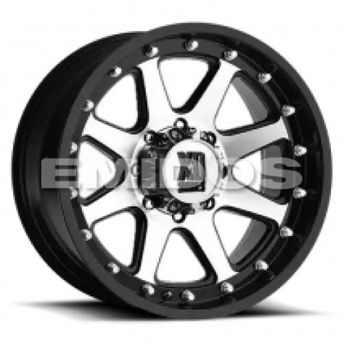 XD Series XD798 ADDICT MATTE BLACK MACHINED 8x180 18R 9 124.2 18