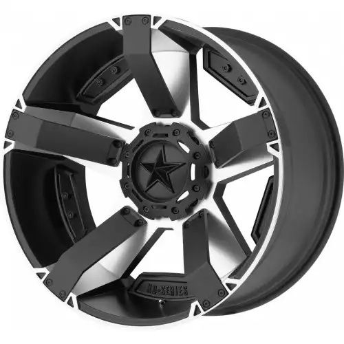 XD Series XD811 ROCKSTAR II MATTE BLACK MACHINED W/ ACCENTS 5x139.7/150 20R 9 110.1 -12