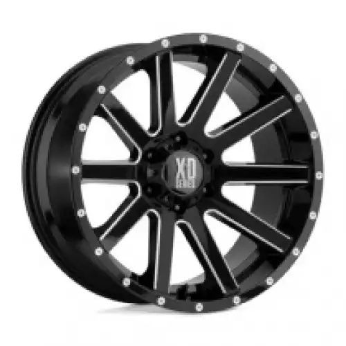 XD Series XD818 HEIST SATIN BLACK MILLED 5x127 20R 10 78.1 -24