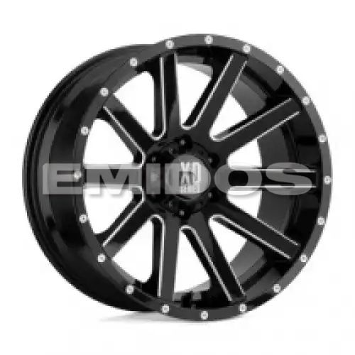 XD Series XD818 HEIST SATIN BLACK MILLED 6x135 20R 10 87.1 -24