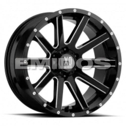 XD Series XD818 HEIST SATIN BLACK MILLED 6x139.7 18R 9 106.1 30