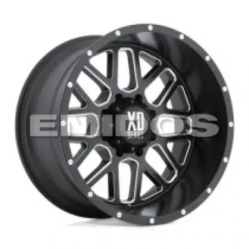 XD Series XD820 GRENADE SATIN BLACK MILLED 5x150 20R 9 110.1 25