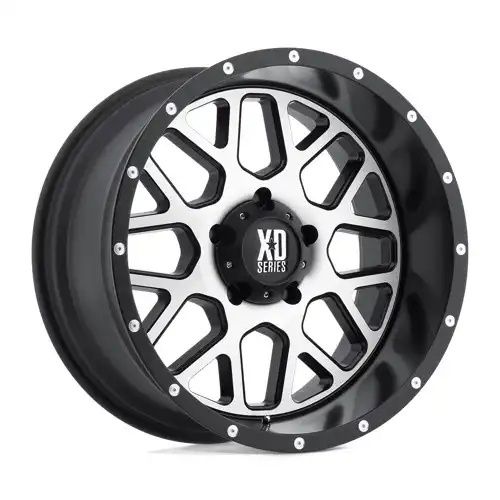 XD Series XD820 GRENADE SATIN BLACK W/ MACHINED FACE 6x135 18R 9 87.1 -12