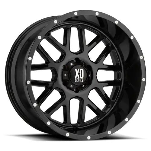 XD Series XD820 GRENADE GLOSS BLACK 8x165.1 18R 9 125.1 -12