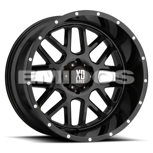 XD Series XD820 GRENADE GLOSS BLACK 8x165.1 18R 9 125.1 18