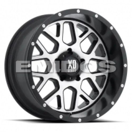 XD Series XD820 GRENADE SATIN BLACK W/ MACHINED FACE 8x180 18R 9 124.2 18