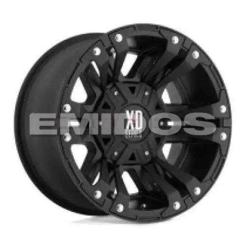 XD Series XD822 MONSTER II MATTE BLACK 6x114.3 17R 9 72.56 30