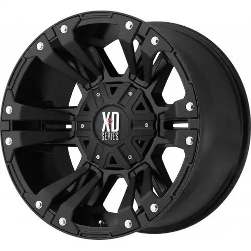 XD Series XD822 MONSTER II MATTE BLACK 6x135/139.7 17R 9 106.1 30