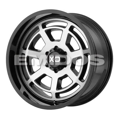 XD Series XD824 BONES GLOSS BLACK MACHINED 5x127 20R 10 78.1 -24