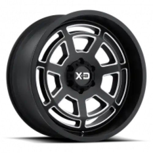 XD Series XD824 BONES SATIN BLACK MILLED 5x139.7 20R 9 108 BNK