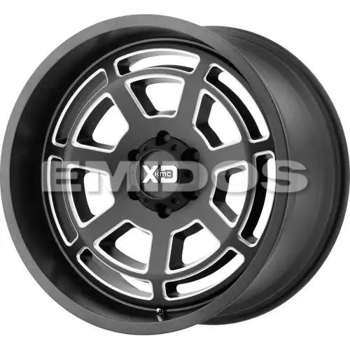 XD Series XD824 BONES SATIN BLACK MILLED 5x150 20R 9 110.1 25