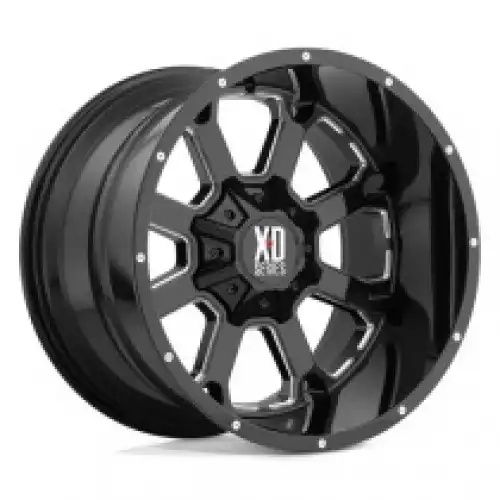 XD Series XD825 BUCK 25 GLOSS BLACK MILLED 5x139.7/150 20R 10 110.1 -24