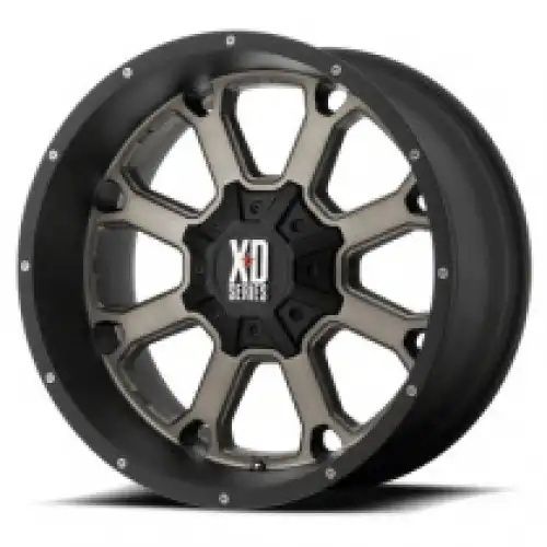 XD Series XD825 BUCK 25 MATTE BLACK W/ DARK TINT 5x127/139.7 20R 12 78.1 -44