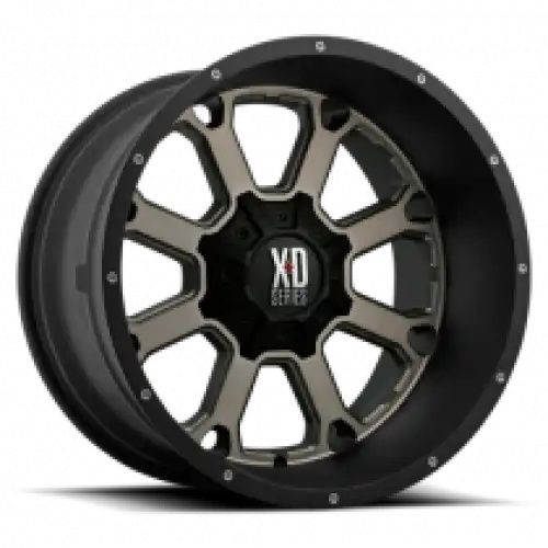 XD Series XD825 BUCK 25 MATTE BLACK W/ DARK TINT 5x127/139.7 20R 9 78.1 BNK