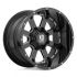 XD Series XD825 BUCK 25 GLOSS BLACK MILLED 6x135/139.7 20R 9 106.1 BNK