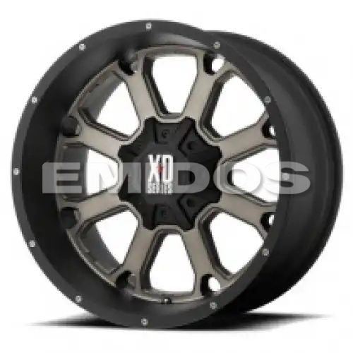 XD Series XD825 BUCK 25 MATTE BLACK W/ DARK TINT 6x135/139.7 20R 9 106.1 30