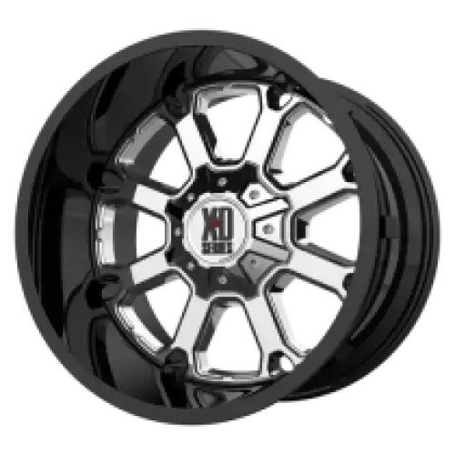 XD Series XD825 BUCK 25 PVD CENTER W/ GLOSS BLACK LIP 6x135/139.7 20R 9 106.1 18