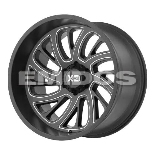 XD Series XD826 SURGE SATIN BLACK MILLED 6x139.7 20R 10 106.1 -24