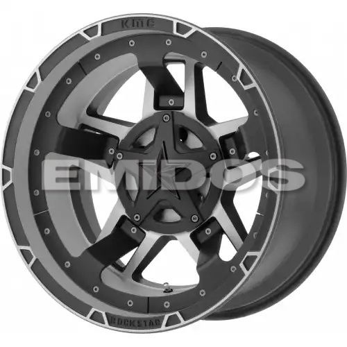 XD Series XD827 ROCKSTAR III MATTE BLACK MACHINED 5x139.7/150 17R 9 110.1 -12