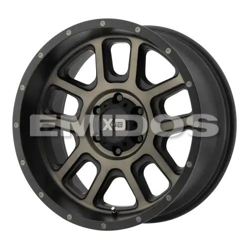 XD Series XD828 DELTA MATTE BLACK W/ DARK TINT CLEAR 6x139.7 20R 12 106.1 -44