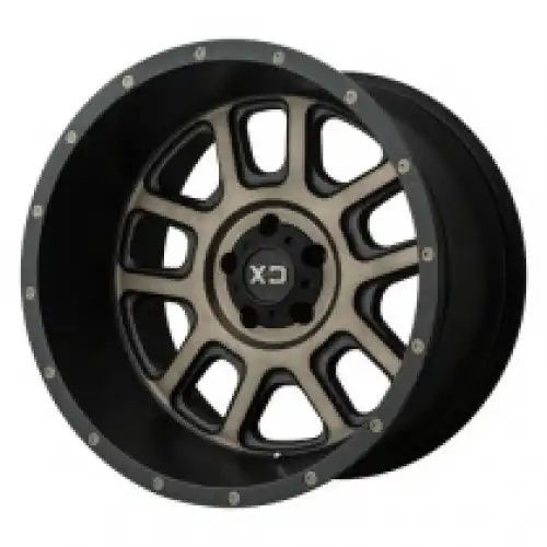 XD Series XD828 DELTA MATTE BLACK W/ DARK TINT CLEAR 5x127 20R 9 72.56 -12