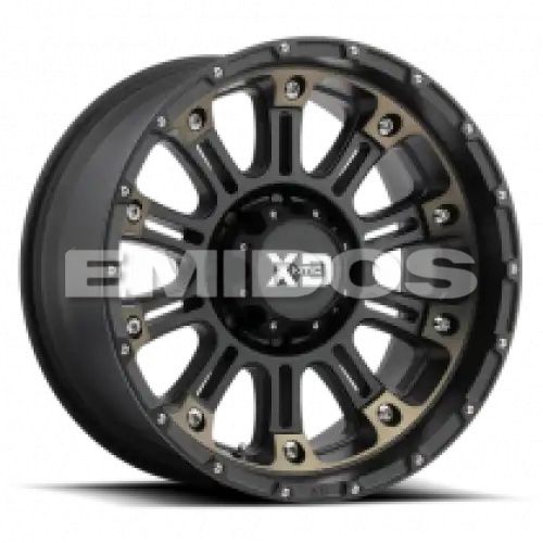 XD Series XD829 HOSS II SATIN BLACK MACH W/ DARK TINT 8x180 20R 9 124.2 -12