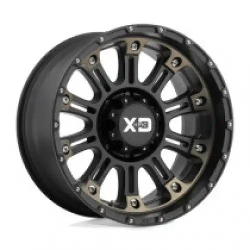 XD Series XD829 HOSS II SATIN BLACK MACH W/ DARK TINT 5x139.7 17R 9 78.1 -12