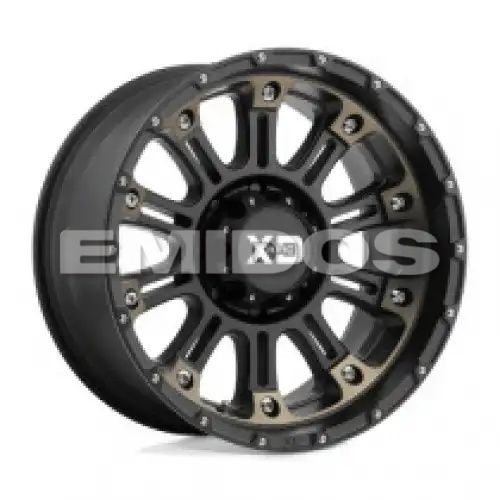 XD Series XD829 HOSS II SATIN BLACK MACH W/ DARK TINT 5x139.7 17R 9 78.1 -12