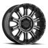 XD Series XD829 HOSS II SATIN BLACK MACH W/ GRAY TINT 8x170 18R 9 125.1 BNK